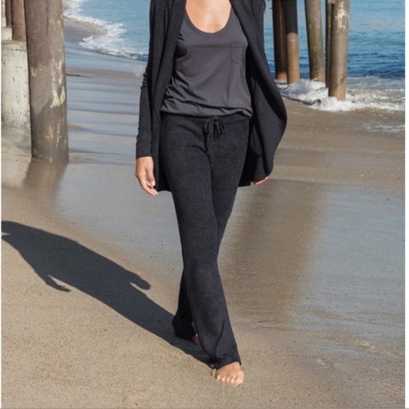 Barefoot Dreams Pants - Barefoot Dreams Bamboo Cozy Chic Lite Lounge Pants Black Size Medium